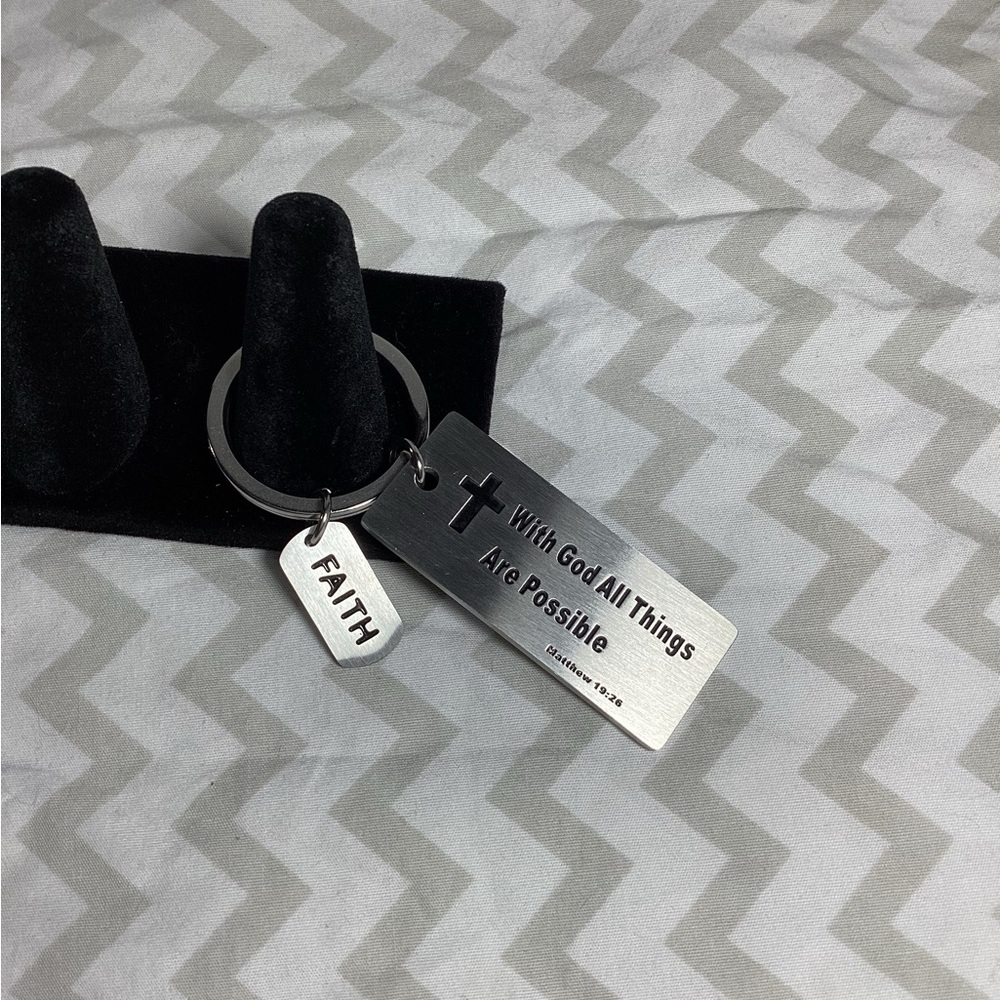Christian Faith Keychain